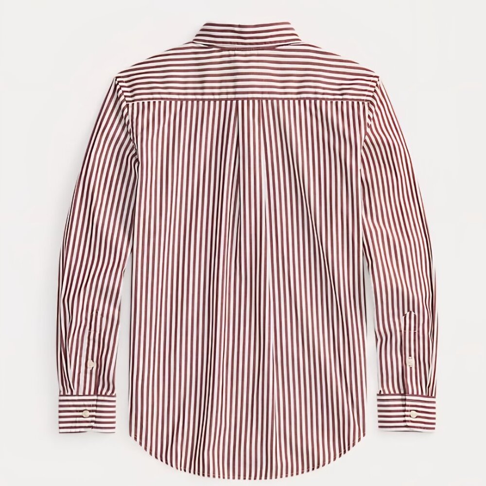 Polo ralph lauren boys striped Poplin shirt - Picture 4 of 5